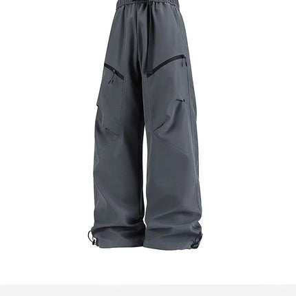 Thin workwear pants for men 2025 new style summer loose straight-leg men's pants wide-leg casual pants