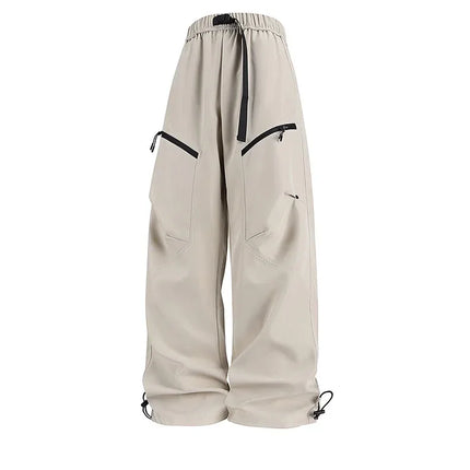 Thin workwear pants for men 2025 new style summer loose straight-leg men's pants wide-leg casual pants