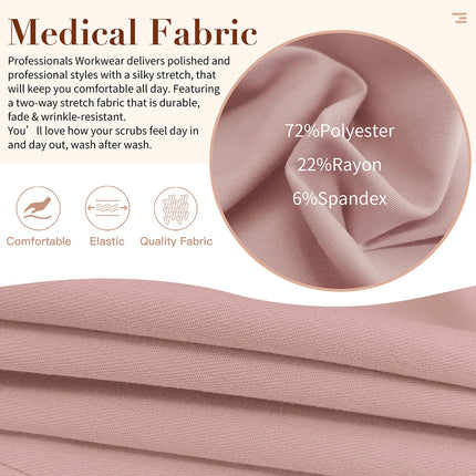 Jogger Pant Women Scrub Medical Nurse Work Bottoms Unisex Wholesale Slim Fit Fashion Stretch Trousers Clinic Doctor Nursing Pant-KarWorkwear