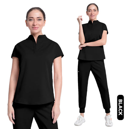 Jogger Sports Suit High Quality Solid Color Women's New Medical Operating Room Medical Uniform Scrubs Doctor Nurse Suit Unisex-KarWorkwear