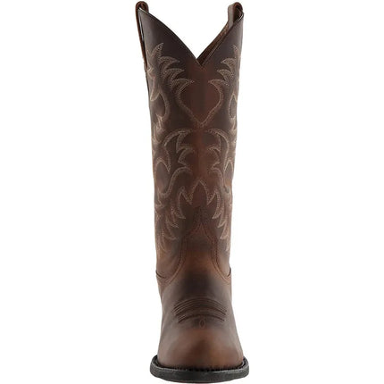 Spring Comfortable Boots Leather Chelsea Boots Knee-length Men's Boots Men Wesern Boots Casual Work Boots for Men Plus Size 46-KarWorkwear