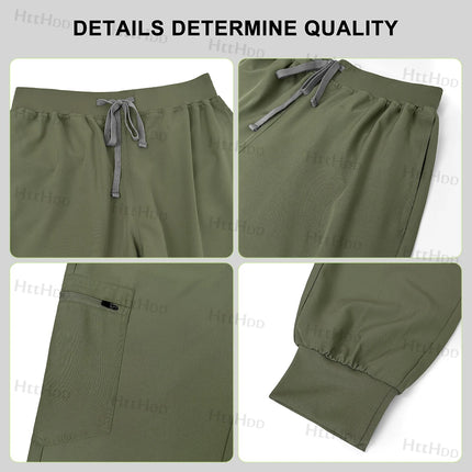 Women's Medical Joggers Suit Grooming Work Clothes Veterinary Dental Scrub Work Uniforms Fashion New Nurses Workwear Mens Scrubs-KarWorkwear