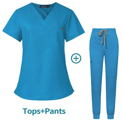 Wholesale Operating Room Medical Uniform Scrubs Hospital Working Scrubs Set Medical Supplies Nurse Dental Surgery Suit Workwear-KarWorkwear