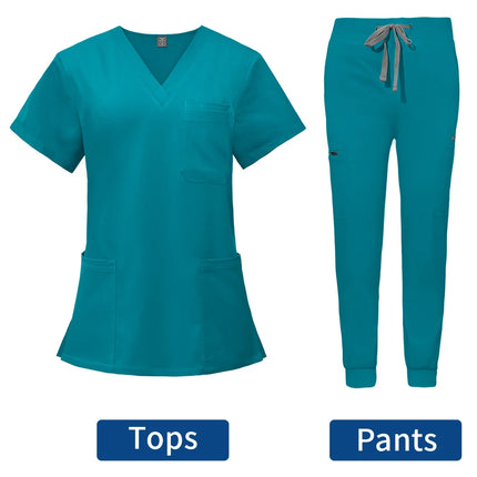 Wholesale Hospital Working Scrubs Set Operating Room Scrubs Medical Uniform Medical Supplies Workwear Dental Surgery Nurse Suits-KarWorkwear