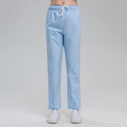 Multicolor Nurse Uniforms Bottoms 3 Pockets Work Trouser Dental Clinic Nursing Scrubs Pants Pet Grooming Women's Surgical Pants-KarWorkwear