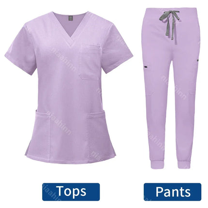 Wholesale Hospital Working Scrubs Set Operating Room Scrubs Medical Uniform Medical Supplies Workwear Dental Surgery Nurse Suits-KarWorkwear