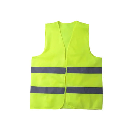 High Visibility Reflective Clothing for Safety Unisex Protective Traffic Vest Yellow Outdoor For Running Cycling Sports Vest