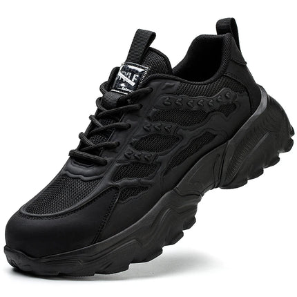 White Safety Shoes Men Steel Toe Boots Work Sneakers Anti-smash Anti-puncture Indestructible Shoes Sport Men Protective Shoes-KarWorkwear