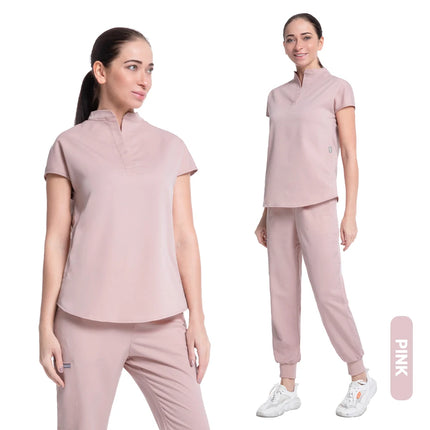 Jogger Sports Suit High Quality Solid Color Women's New Medical Operating Room Medical Uniform Scrubs Doctor Nurse Suit Unisex-KarWorkwear
