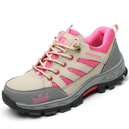 Brand Safety Shoes Lightweight Work Sneakers Men's Shoes Indestructible Safety Work Boots Steel Toe Work Shoes Men's Boots-KarWorkwear