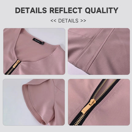 Pet Grooming Institutions Sets Beauty Salon Clothes Scrubs Clothes High Quality Spa Uniforms Fashion V-Neck Working Clothes-KarWorkwear