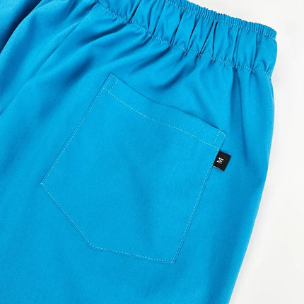 High Quality Spa Uniforms Unisex V-Neck Work Clothes Pet Grooming Institution Scrubs Set Medical Suits Clothes Scrubs Tops Pants-KarWorkwear