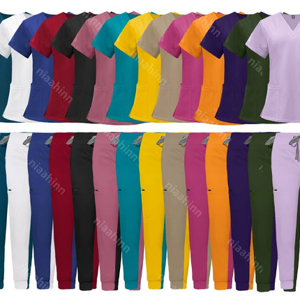 Wholesale Hospital Working Scrubs Set Operating Room Scrubs Medical Uniform Medical Supplies Workwear Dental Surgery Nurse Suits-KarWorkwear