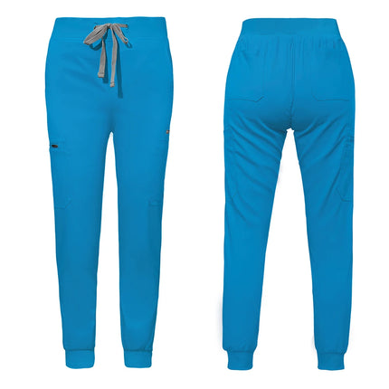 New Scrub Clothes Comfortable and Breathable Unisex Solid Color Top and Pants Set Medical Uniform Surgical Work Wear Wholesale-KarWorkwear