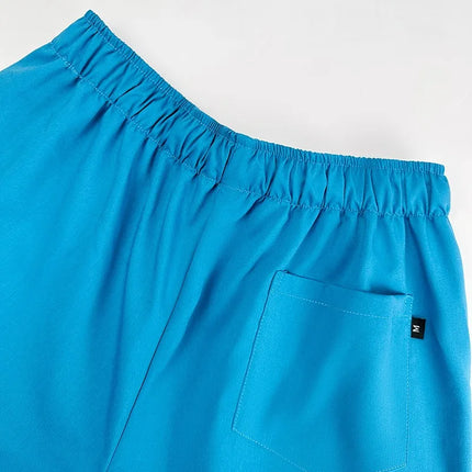 High Quality Spa Uniforms Unisex V-Neck Work Clothes Pet Grooming Institution Scrubs Set Medical Suits Clothes Scrubs Tops Pants-KarWorkwear