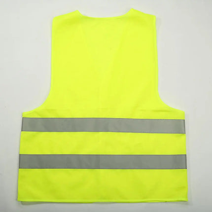 High Visibility Reflective Clothing for Safety Unisex Protective Traffic Vest Yellow Outdoor For Running Cycling Sports Vest