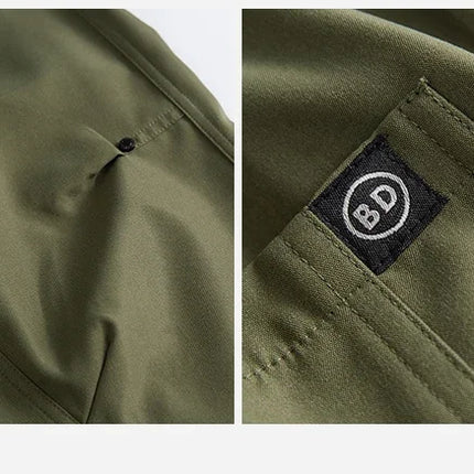 Thin workwear pants for men 2025 new style summer loose straight-leg men's pants wide-leg casual pants