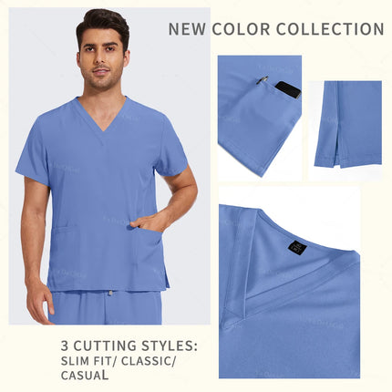 Nurse Uniforms Woman Hospital Doctor Men's Medical Sweatshirt Nursing Pants Unisex Workshop Uniforms Beauty SPA Work Clothes New-KarWorkwear