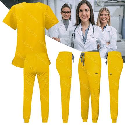 Wholesale Hospital Working Scrubs Set Operating Room Scrubs Medical Uniform Medical Supplies Workwear Dental Surgery Nurse Suits-KarWorkwear
