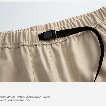 Workwear charge Men's 2025 autumn new style casual pants, loose wide-leg pants, high street American retro men's pants