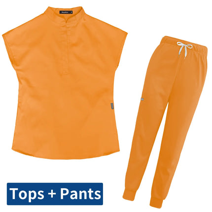 High Quality Scrub Uniform Jogging Pant Pet Grooming Doctor Work Clothes Health Care Medical School Accessories Nursing Workwear-KarWorkwear