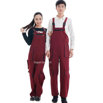 2023 Work Overall Uniform Men Women Working Coveralls Welding Suit Car Repair Workshop Mechanic Plus Size Clothes-KarWorkwear