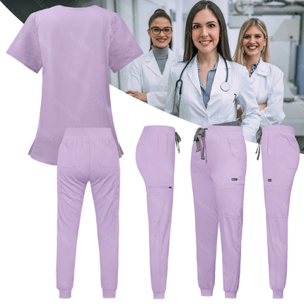 Wholesale Hospital Working Scrubs Set Operating Room Scrubs Medical Uniform Medical Supplies Workwear Dental Surgery Nurse Suits-KarWorkwear
