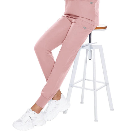 Unisex Jogger Pants Dentist Pants Solid Color Beauty Salon Nursing Men Jogging Pants Spa Uniform Pants Pet Medical Doctor Scrub-KarWorkwear