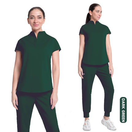 Jogger Sports Suit High Quality Solid Color Women's New Medical Operating Room Medical Uniform Scrubs Doctor Nurse Suit Unisex-KarWorkwear