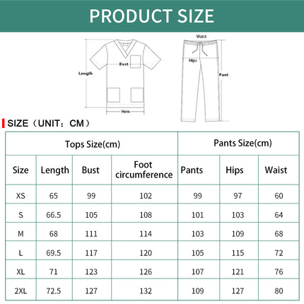 Jogger Sports Suit High Quality Solid Color Women's New Medical Operating Room Medical Uniform Scrubs Doctor Nurse Suit Unisex-KarWorkwear