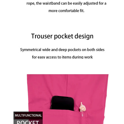 Cat print Pet hospital clinic Dentist lab medical nurse Surgical working Short sleeve Scrub tops +Jogger Pants Doctor uniforms-KarWorkwear