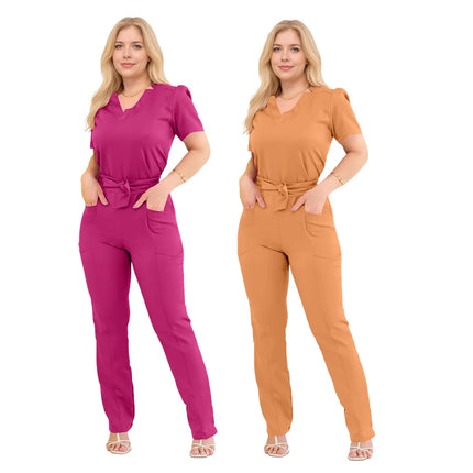 Surgical Uniforms Woman Nursing Articles Clinical Uniform Women Medical Scrubs Sets Nurses Beautician Work Clothes Accessories