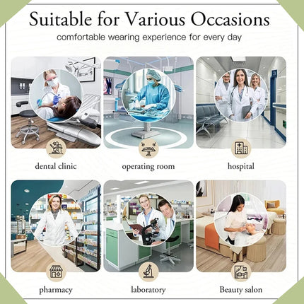 New Medical Surgical Uniforms Woman Scrub Set Beauty Salon Workwear Clinical Scrubs Top Pocket Pants Vet Doctor Zip Nursing Suit-KarWorkwear