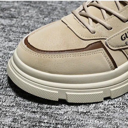 Mens Boots High Top Shoes Casual Winter Platform Designer Luxury Ankle Sport Chelsea Tactical Cowboy Work Safety Sneakers 안전화-KarWorkwear