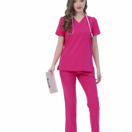 Surgical Uniforms Woman Nursing Articles Clinical Uniform Women Medical Scrubs Sets Nurses Beautician Work Clothes Accessories