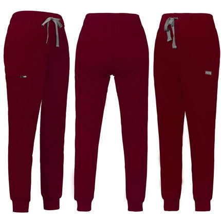 Unisex Jogger Pants Dentist Pants Solid Color Beauty Salon Nursing Men Jogging Pants Spa Uniform Pants Pet Medical Doctor Scrub-KarWorkwear