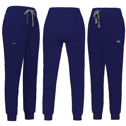 Unisex Jogger Pants Dentist Pants Solid Color Beauty Salon Nursing Men Jogging Pants Spa Uniform Pants Pet Medical Doctor Scrub-KarWorkwear