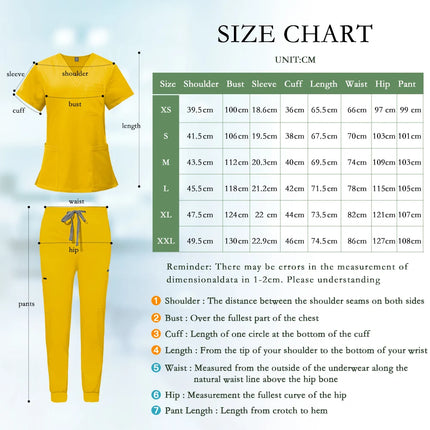 Nurse Uniform Woman Hospital Doctor Men's Medical Sweatshirt  Nursing Pants Unisex Workshop Uniforms Beauty SPA Work Clothes New-KarWorkwear
