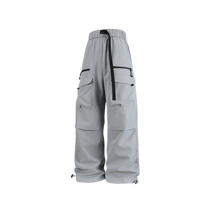 Workwear charge Men's 2025 autumn new style casual pants, loose wide-leg pants, high street American retro men's pants