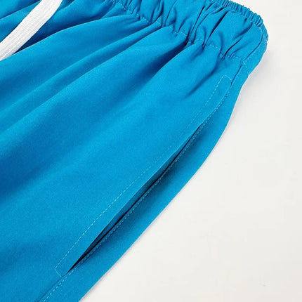 High Quality Spa Uniforms Unisex V-Neck Work Clothes Pet Grooming Institution Scrubs Set Medical Suits Clothes Scrubs Tops Pants-KarWorkwear