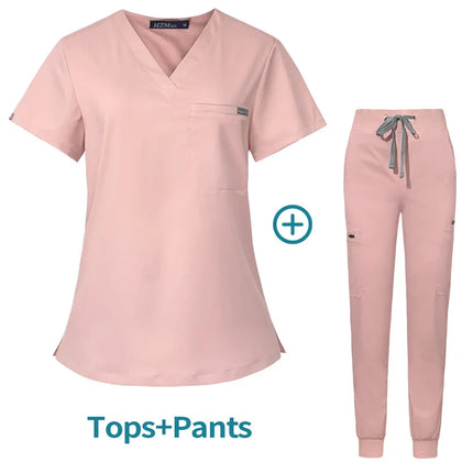 Wholesale Operating Room Medical Uniform Scrubs Hospital Working Scrubs Set Medical Supplies Nurse Dental Surgery Suit Workwear-KarWorkwear