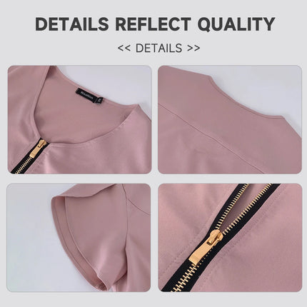 Pet Grooming Institutions Sets Beauty Salon Clothes Scrubs Clothes High Quality Spa Uniforms Fashion V-Neck Working Clothes-KarWorkwear