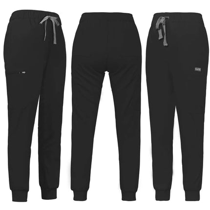 Unisex Jogger Pants Dentist Pants Solid Color Beauty Salon Nursing Men Jogging Pants Spa Uniform Pants Pet Medical Doctor Scrub-KarWorkwear