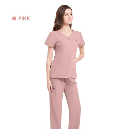 Women's Hospital operating room Work Uniform Elastic and Comfortable Surgical Clothing scrubs suit medical Beauty lab uniforms-KarWorkwear