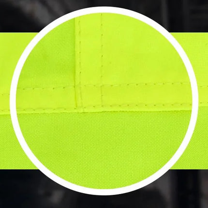 Hi Viz Yellow Workwear Suits for Work in Winter 3 in 1 Hi Vis Workwear Waterproof Jacket with Linner and Working Pants Men Set
