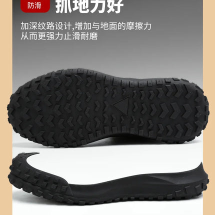 Autumn Winter New Work Safety Boots For Men Designer Work Sneakers Anti-puncture Security Shoes Work Boots Indestructible Shoes-KarWorkwear