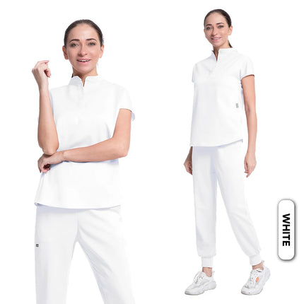 Jogger Sports Suit High Quality Solid Color Women's New Medical Operating Room Medical Uniform Scrubs Doctor Nurse Suit Unisex-KarWorkwear
