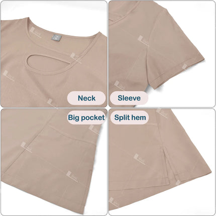 Fashion Personality Medical Uniforms Wholesale Operating Room Scrubs Set Nurse Uniforms Hospital Clothes Dental Surgery Workwear-KarWorkwear