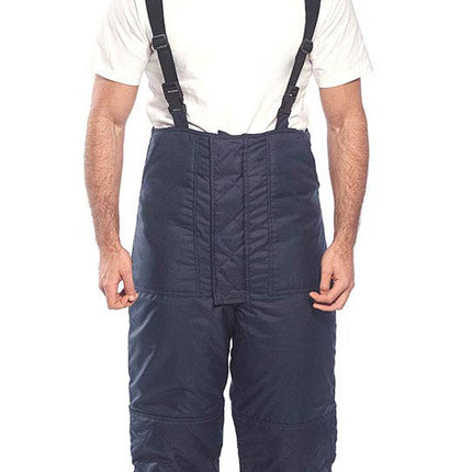 Cold-Store Saloppettes Refridgeration Freezer Trousers Pants Work Protection, 5XL Navy