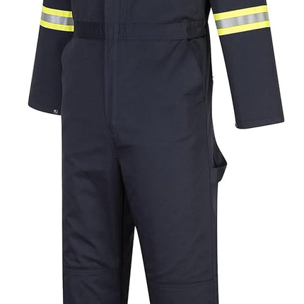 F128 Iona Xtra Reflective Coverall Navy, Xx-Large